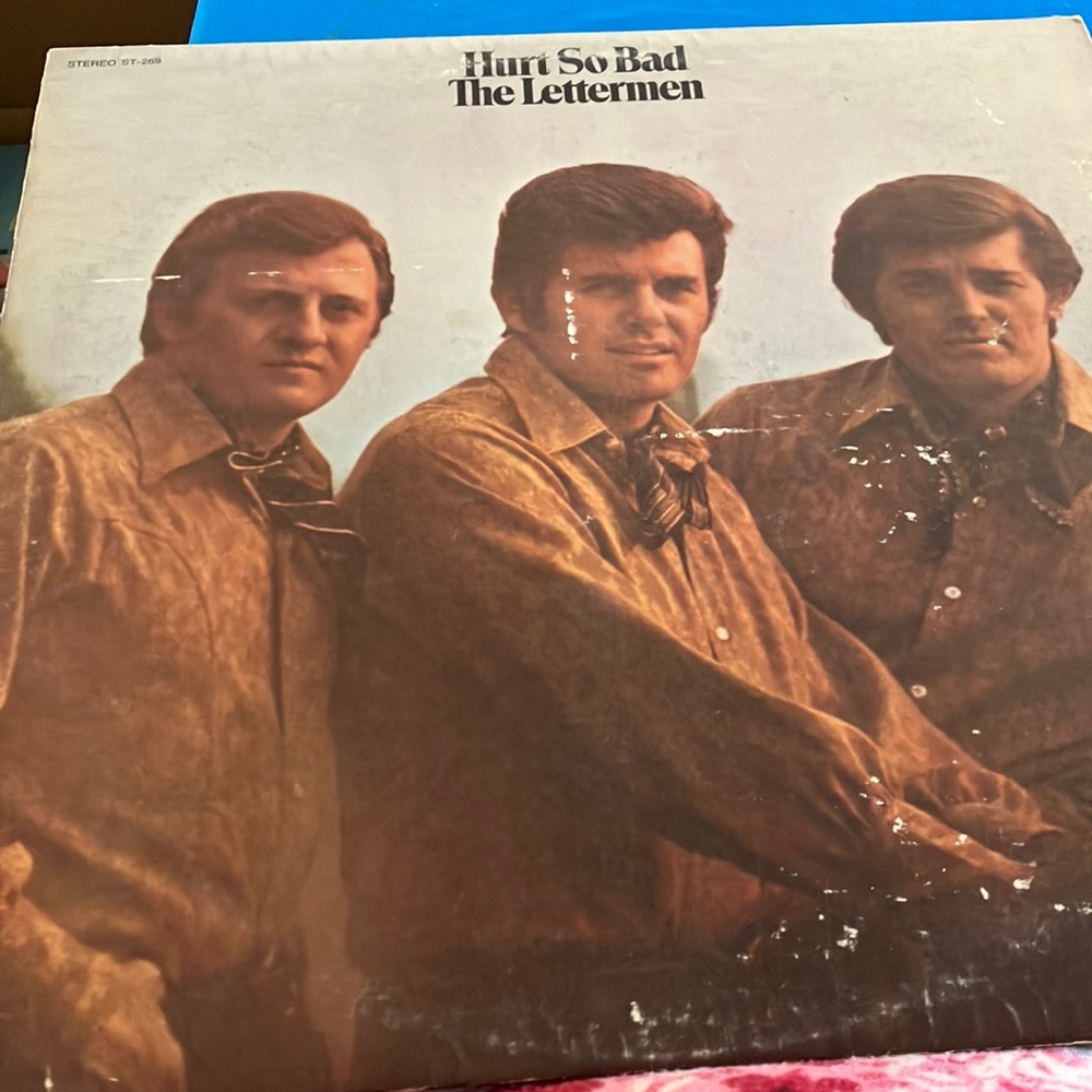The Lettermen 'Hurt So Bad' Vinyl Record